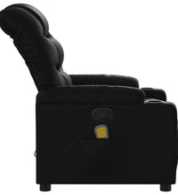Massagesessel Schwarz Kunstleder