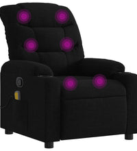Massagesessel Schwarz Stoff