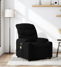 Massagesessel Schwarz Stoff