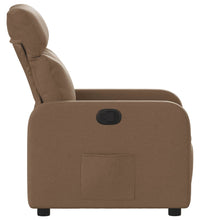 Relaxsessel Braun Stoff