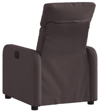 Relaxsessel Dunkelbraun Stoff