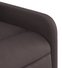 Relaxsessel Dunkelbraun Stoff