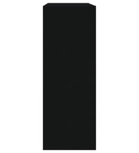 Schuhschrank Schwarz 60x21x57 cm Holzwerkstoff