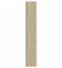 Schuhschrank Sonoma-Eiche 60x21x125,5 cm Holzwerkstoff