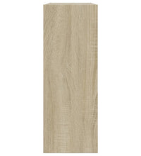 Schuhschrank Sonoma-Eiche 80x21x57 cm Holzwerkstoff