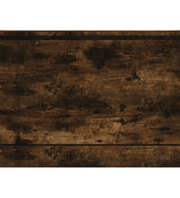 Schuhschrank Räuchereiche 80x21x57 cm Holzwerkstoff