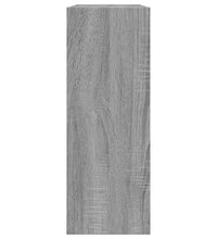 Schuhschrank Grau Sonoma 80x21x57 cm Holzwerkstoff