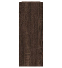 Schuhschrank Braun Eichen-Optik 80x21x57 cm Holzwerkstoff