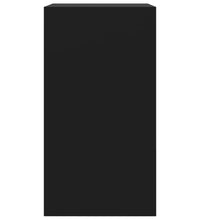 Schuhschrank Schwarz 60x34x63,5 cm Holzwerkstoff