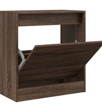 Schuhschrank Braun Eichen-Optik 60x34x63,5 cm Holzwerkstoff