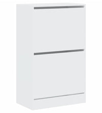 Schuhschrank Weiß 60x34x96,5 cm Holzwerkstoff