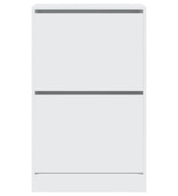 Schuhschrank Weiß 60x34x96,5 cm Holzwerkstoff