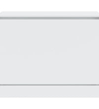 Schuhschrank Weiß 80x34x63 cm Holzwerkstoff