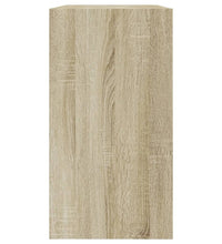 Schuhschrank Sonoma-Eiche 80x34x63 cm Holzwerkstoff