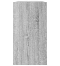 Schuhschrank Grau Sonoma 80x34x63 cm Holzwerkstoff