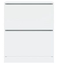 Schuhschrank Weiß 80x34x96,5 cm Holzwerkstoff