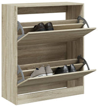Schuhschrank Sonoma-Eiche 80x34x96,5 cm Holzwerkstoff