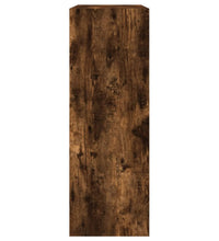 Schuhschrank Räuchereiche 80x34x96,5 cm Holzwerkstoff