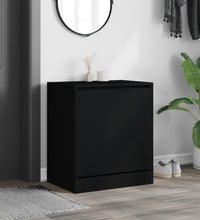 Schuhschrank Schwarz 60x42x69 cm Holzwerkstoff