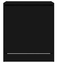 Schuhschrank Schwarz 60x42x69 cm Holzwerkstoff