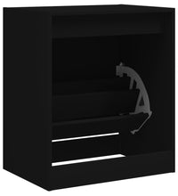 Schuhschrank Schwarz 60x42x69 cm Holzwerkstoff