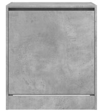 Schuhschrank Betongrau 60x42x69 cm Holzwerkstoff