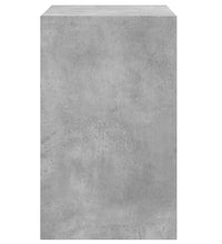 Schuhschrank Betongrau 60x42x69 cm Holzwerkstoff