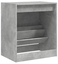 Schuhschrank Betongrau 60x42x69 cm Holzwerkstoff