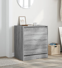 Schuhschrank Grau Sonoma 60x42x69 cm Holzwerkstoff