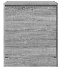 Schuhschrank Grau Sonoma 60x42x69 cm Holzwerkstoff