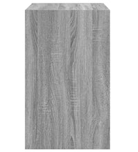 Schuhschrank Grau Sonoma 60x42x69 cm Holzwerkstoff