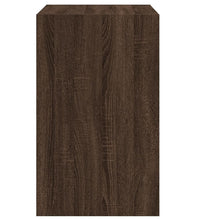 Schuhschrank Braun Eichen-Optik 60x42x69 cm Holzwerkstoff