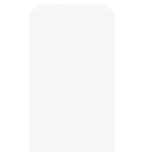 Schuhschrank Weiß 80x42x69 cm Holzwerkstoff