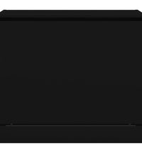 Schuhschrank Schwarz 80x42x69 cm Holzwerkstoff