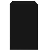 Schuhschrank Schwarz 80x42x69 cm Holzwerkstoff