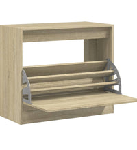 Schuhschrank Sonoma-Eiche 80x42x69 cm Holzwerkstoff
