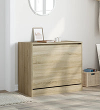 Schuhschrank Sonoma-Eiche 80x42x69 cm Holzwerkstoff