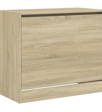 Schuhschrank Sonoma-Eiche 80x42x69 cm Holzwerkstoff
