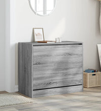 Schuhschrank Grau Sonoma 80x42x69 cm Holzwerkstoff
