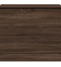 Schuhschrank Braun Eichen-Optik 80x42x69 cm Holzwerkstoff