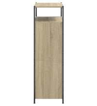 Schuhschrank Sonoma-Eiche 75x34x112 cm Holzwerkstoff