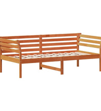 Tagesbett ohne Matratze Wachsbraun 90x190 cm Massivholz Kiefer