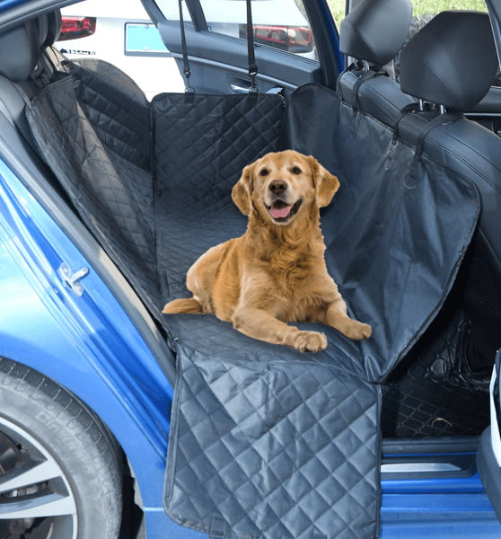 Hunde-Autositzbezug Schwarz 137x46x50 cm
