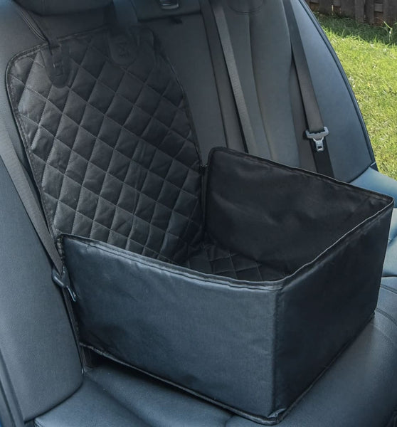Hunde-Autositz Schwarz 45x45x25/55 cm