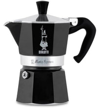 Bialetti Moka Express 3 Cup Espressokocher Schwarz